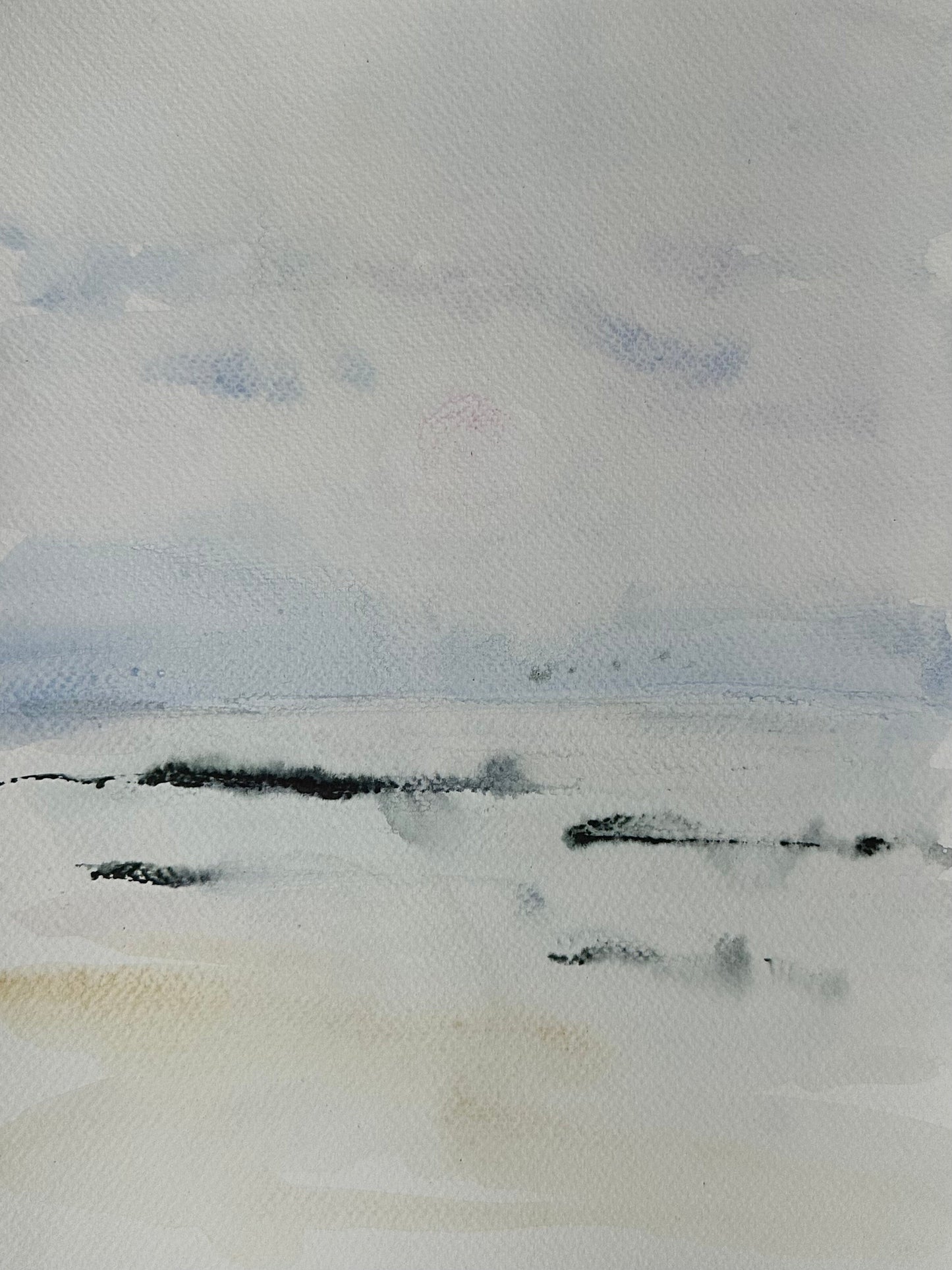 Morning Moon - Cynthia Coffield Fine Art