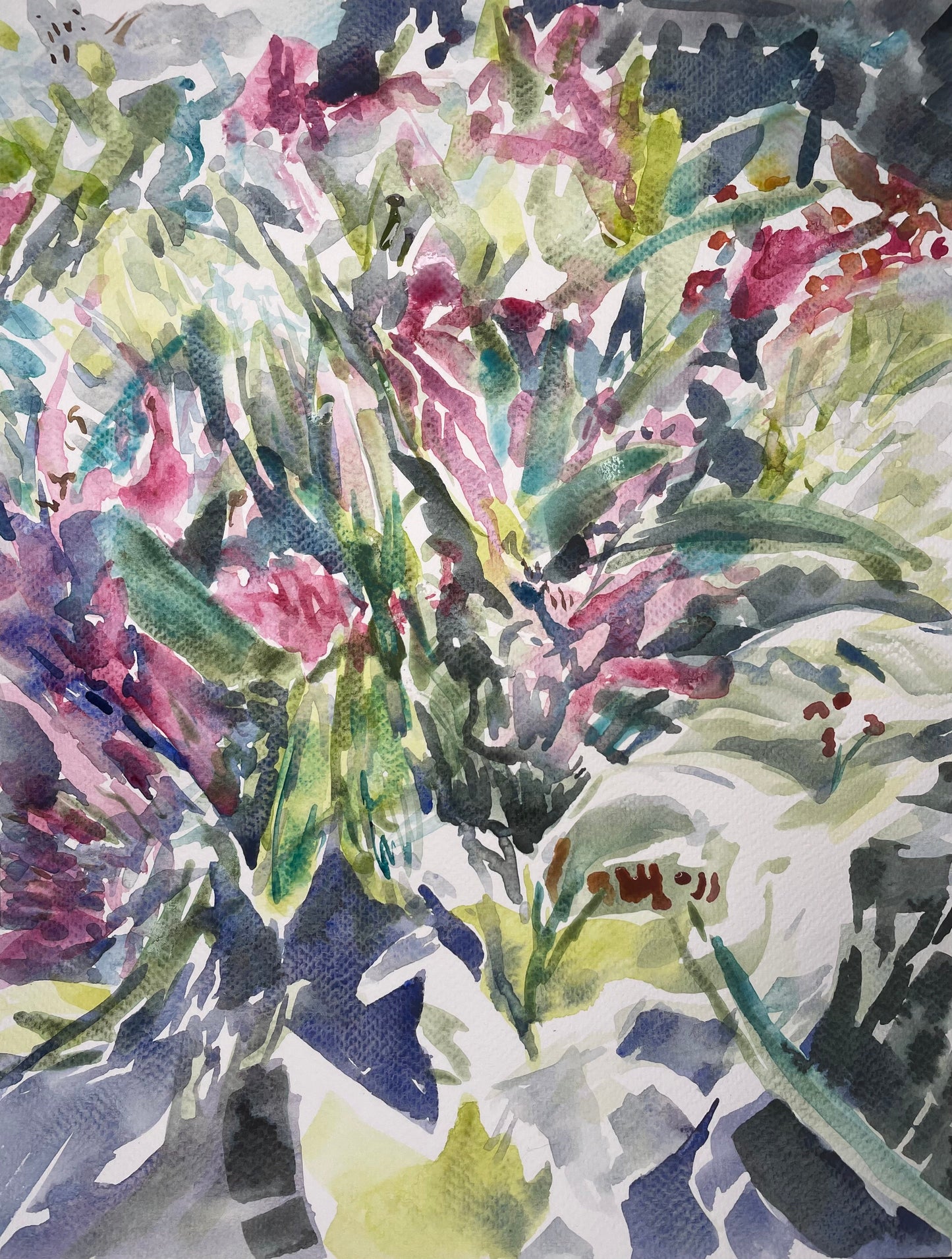 Summer Lillies - Cynthia Coffield Fine Art