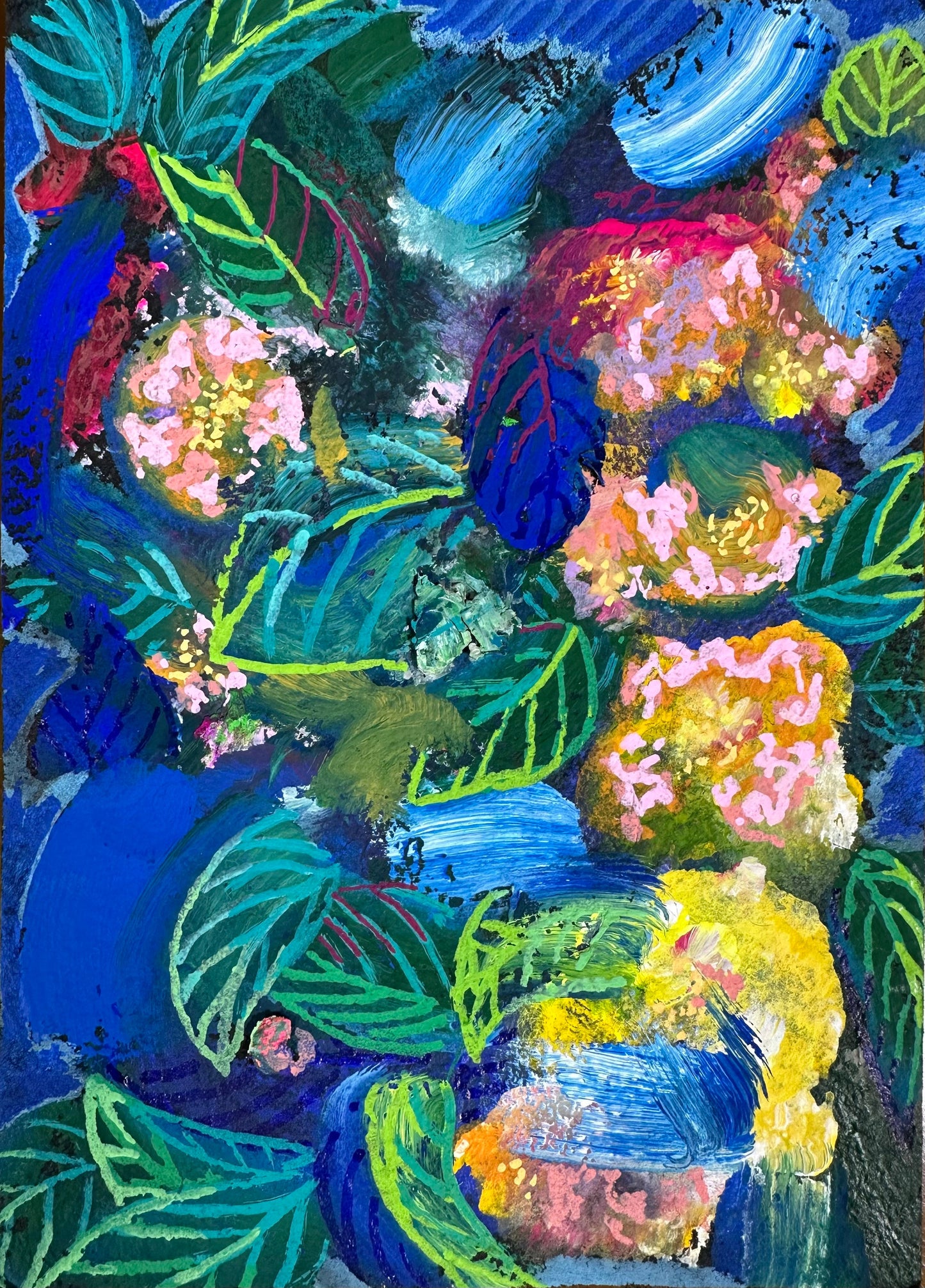 Flowers For When You Dare To Be More Creative And Follow Your Intuition, Knowing Your Stability Will Not Be Disturbed - Cynthia Coffield Fine Art