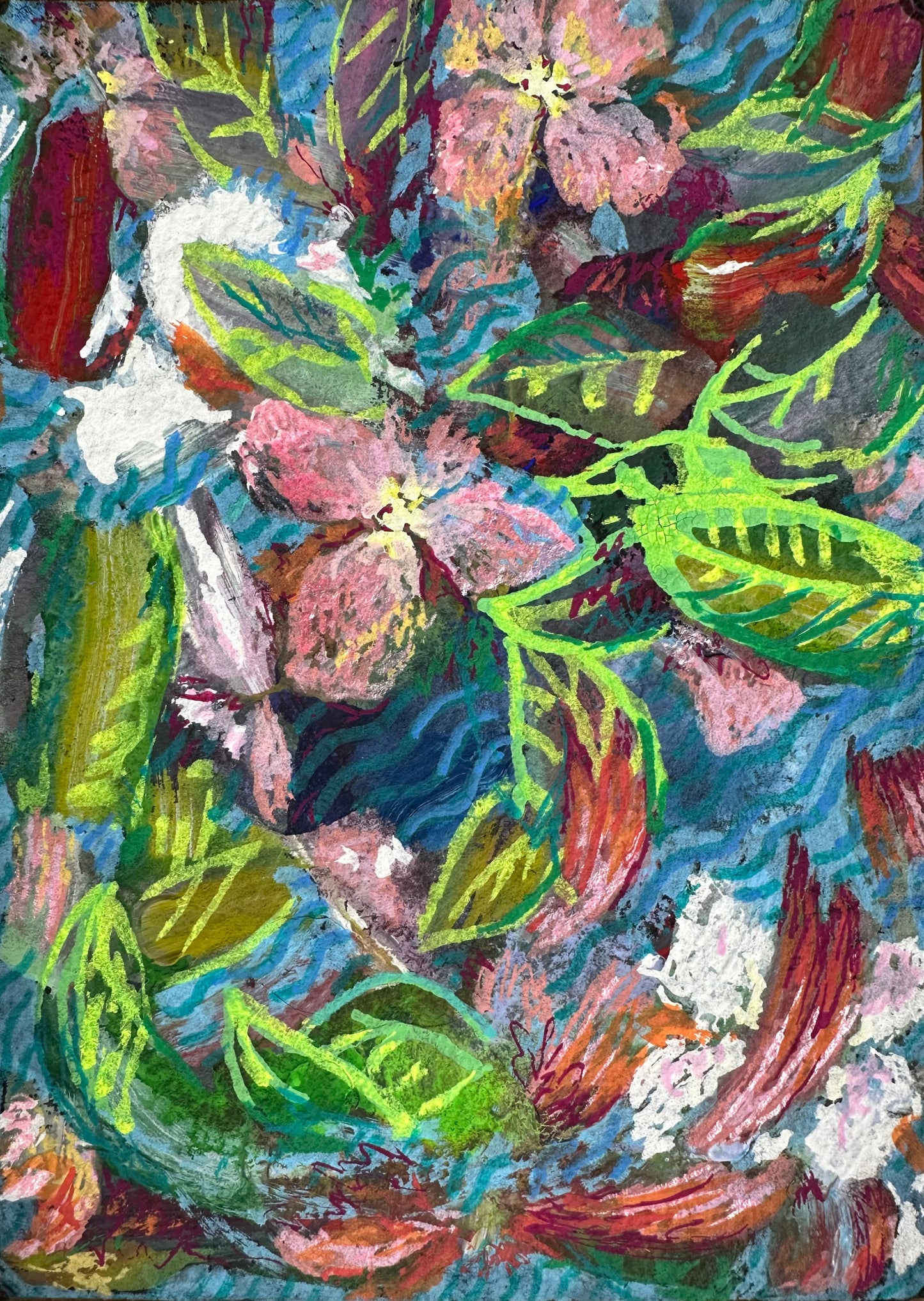 Flowers For How You Shake The World In a Gentle Way - Cynthia Coffield Fine Art