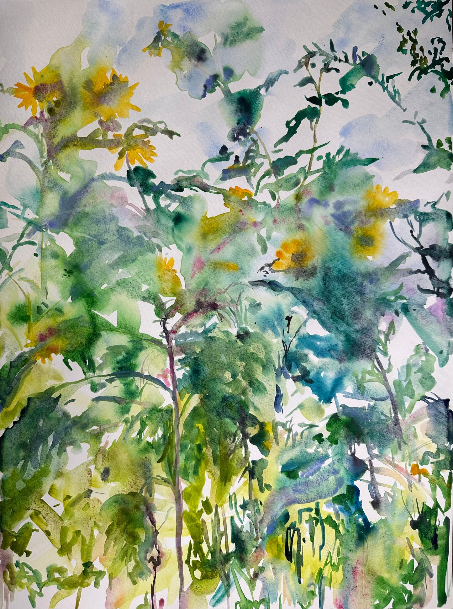 Flowers for How Connecting in with Your Heart Can Be a Revolutionary Act of Courage - Cynthia Coffield Fine Art