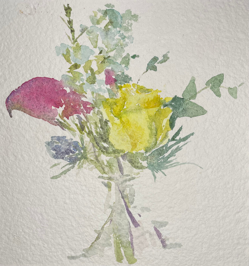 Thank You for Sending Flowers - Cynthia Coffield Fine Art