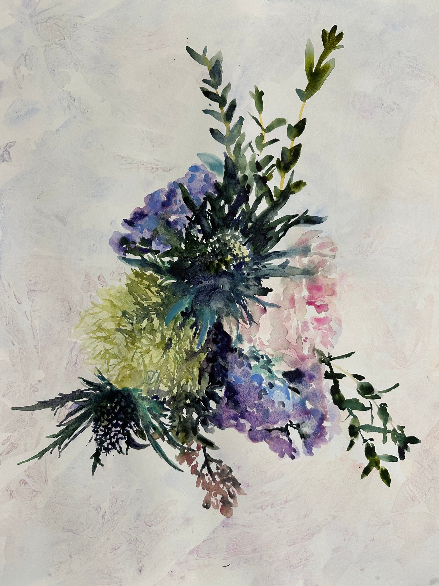 Wisdom Does Not Require Thought Nor Does Grace - Cynthia Coffield Fine Art