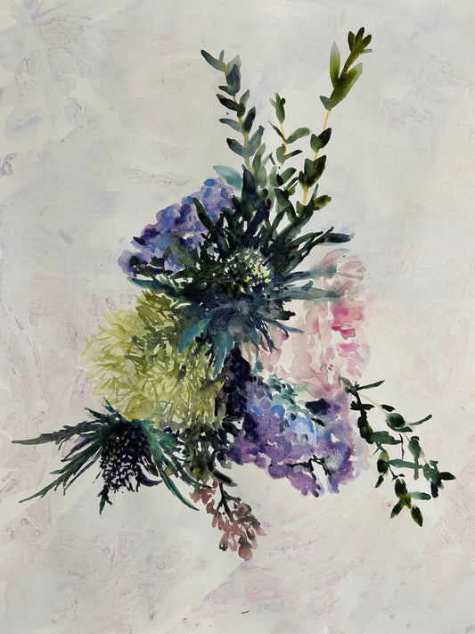 Wisdom Does Not Require Thought Nor Does Grace - Cynthia Coffield Fine Art