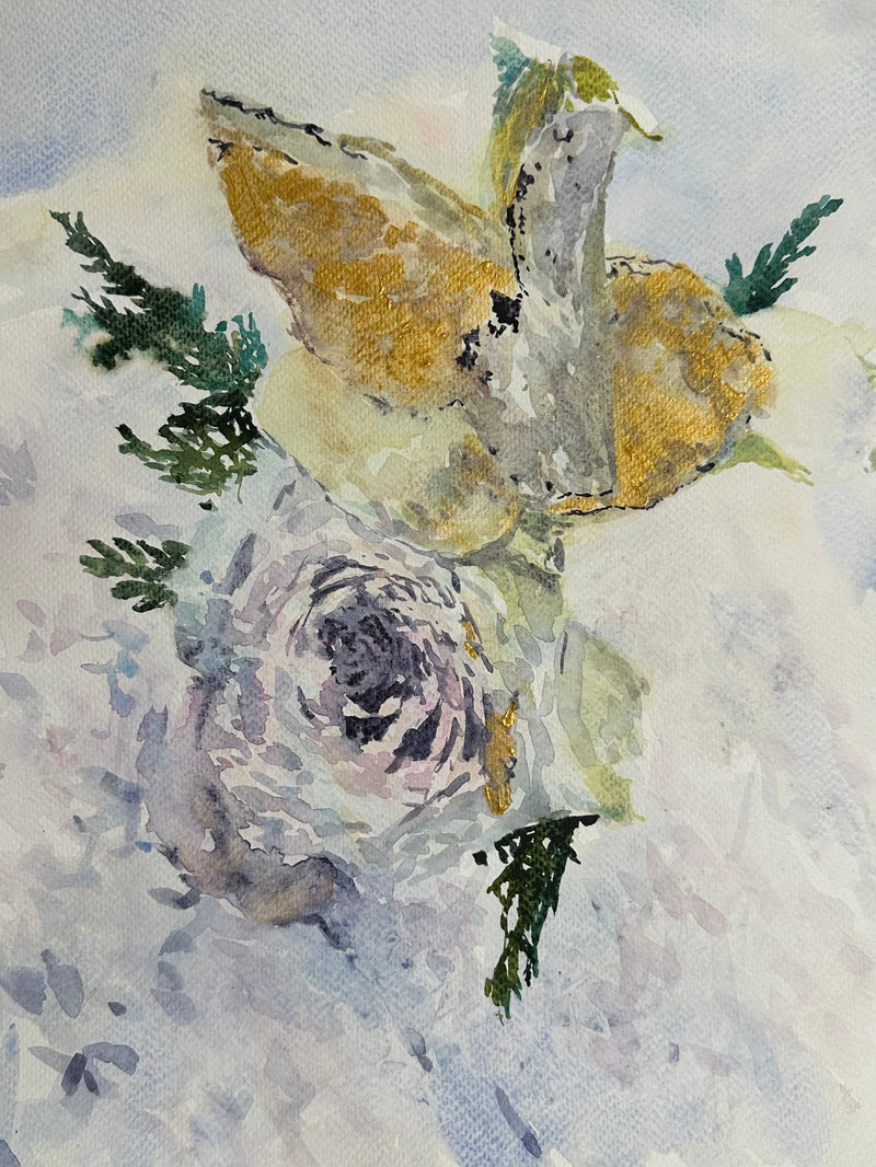 Christmas Flowers - Cynthia Coffield Fine Art
