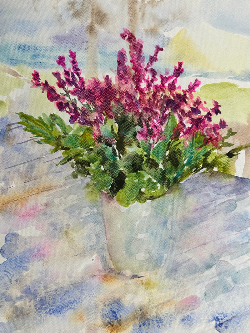 Beautiful Morning Flowers - Cynthia Coffield Fine Art