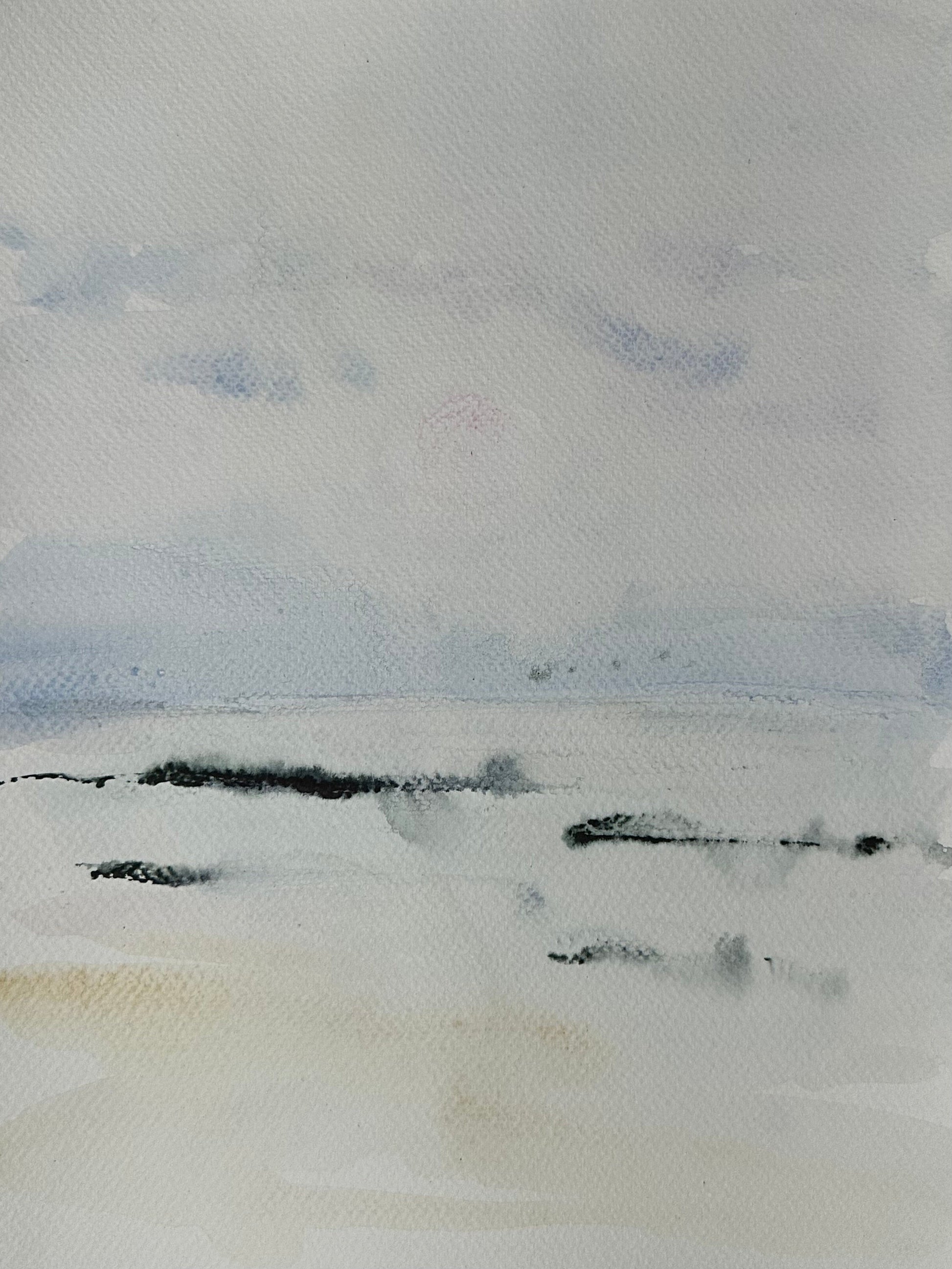 Morning Moon - Cynthia Coffield Fine Art