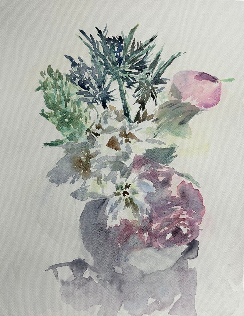 October Rose - Cynthia Coffield Fine Art