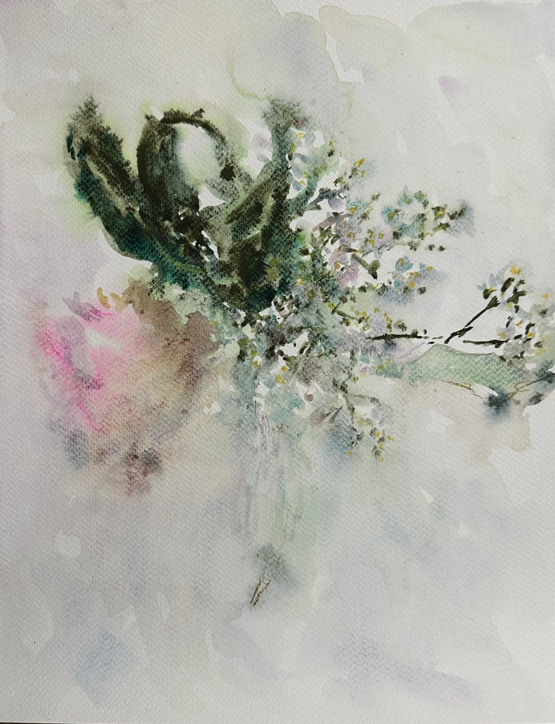 November Rose - Cynthia Coffield Fine Art