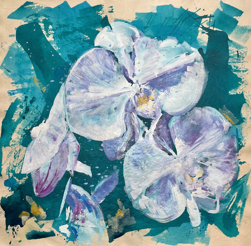 Orchid Feast 1 - Cynthia Coffield Fine Art