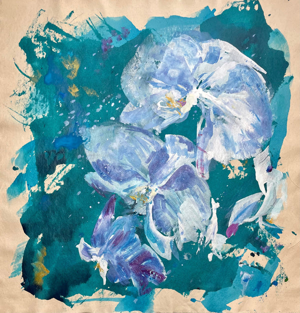 Orchid Feast 2 - Cynthia Coffield Fine Art