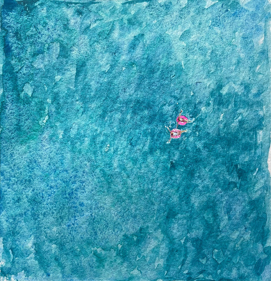 Sharing Coconuts - Cynthia Coffield Fine Art