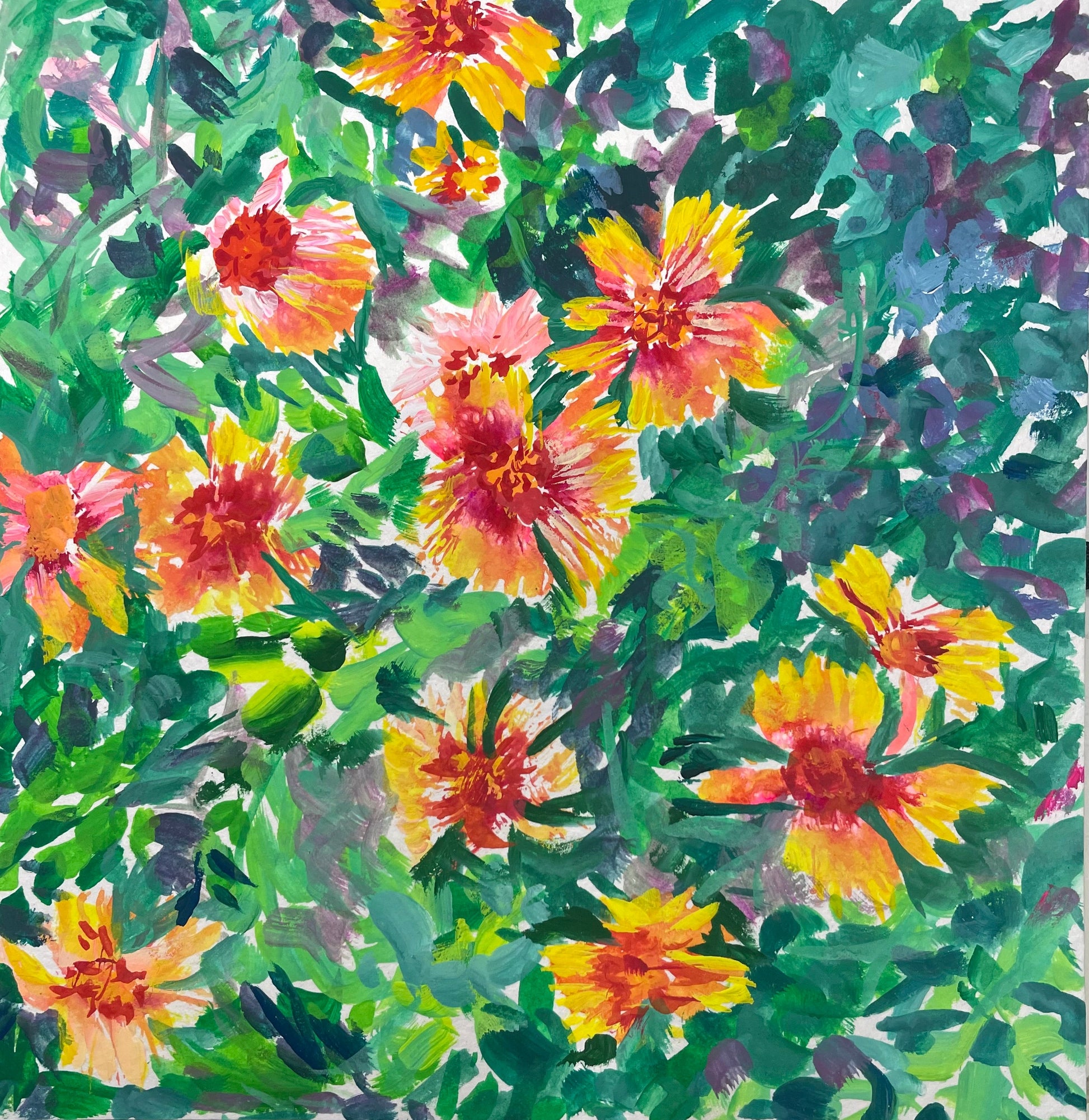 Beach Flowers - Cynthia Coffield Fine Art