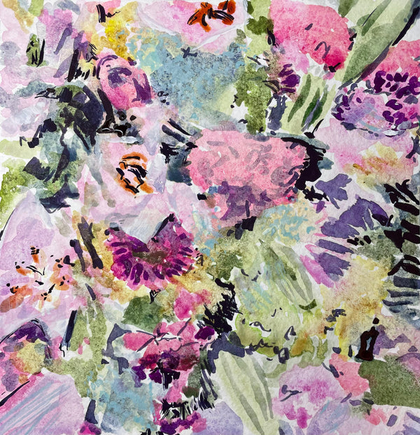 Summer Flower Bouquet - Cynthia Coffield Fine Art