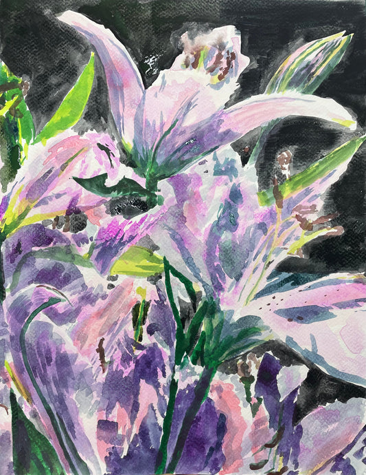 Lillies at Brasil - Cynthia Coffield Fine Art