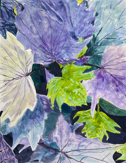 Sweet Potato Vine - Cynthia Coffield Fine Art