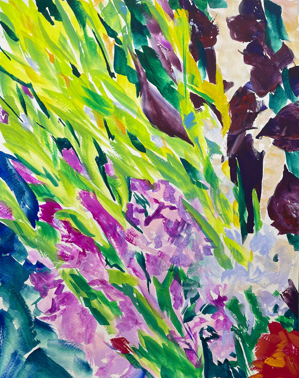 Snapdragon & Tulip Flowers - Cynthia Coffield Fine Art