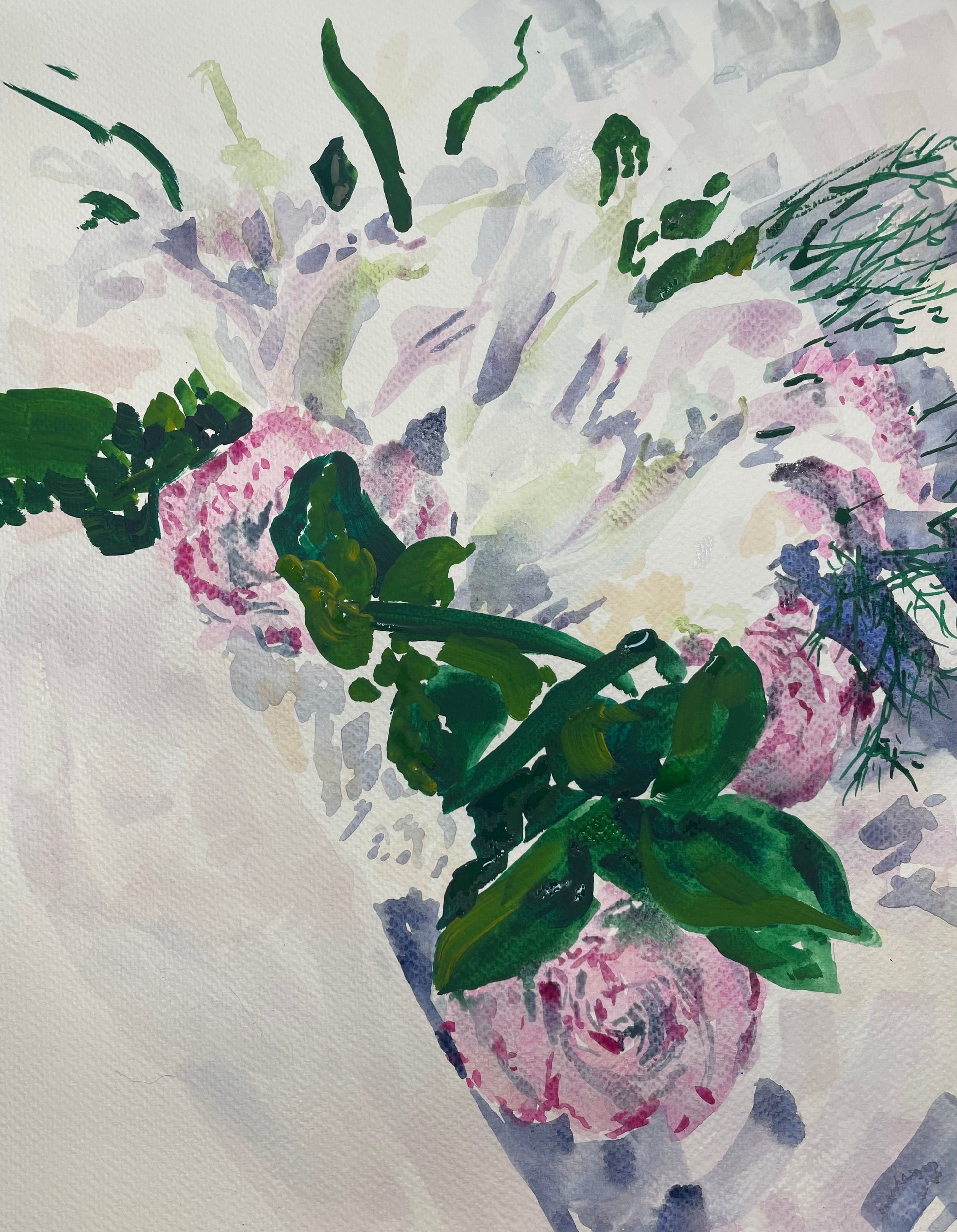 Late Summer Lillies - Cynthia Coffield Fine Art