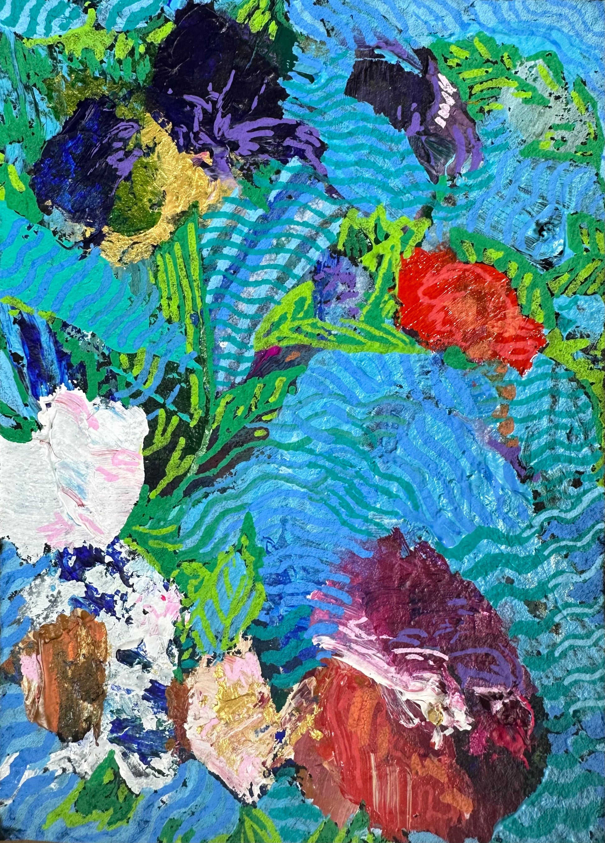 Flowers For How Biography Is Not Destiny Or Luck - Cynthia Coffield Fine Art