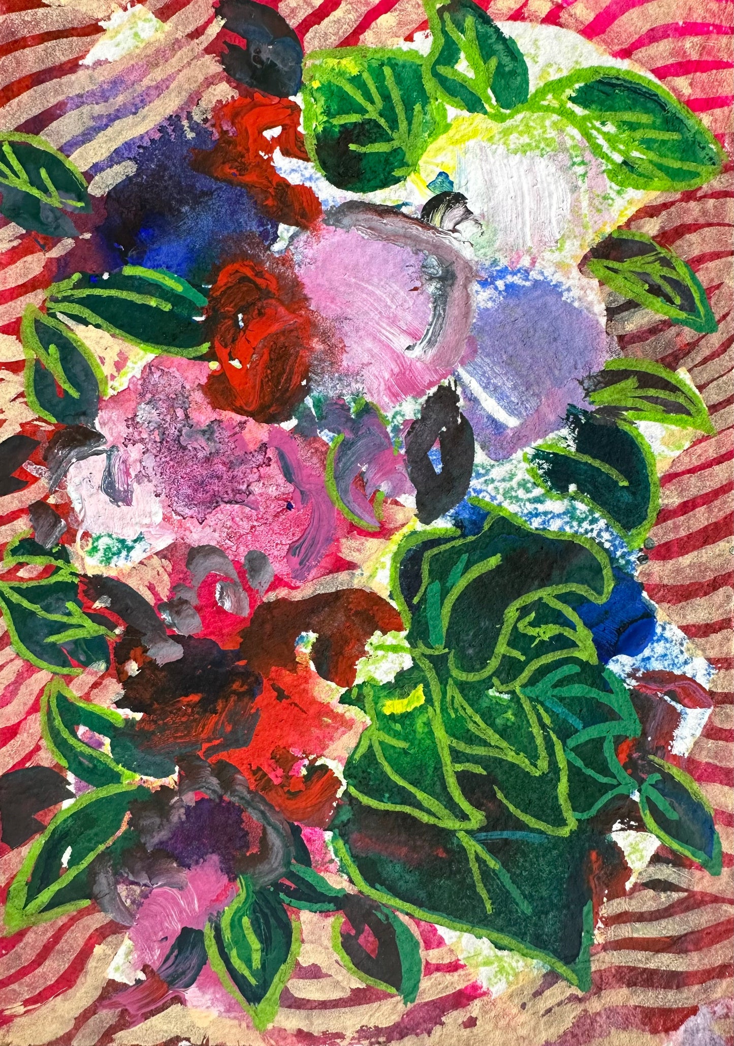 Flowers For How Big Things in the World Can Be Achieved by Tending to Their Small Beginnings - Cynthia Coffield Fine Art