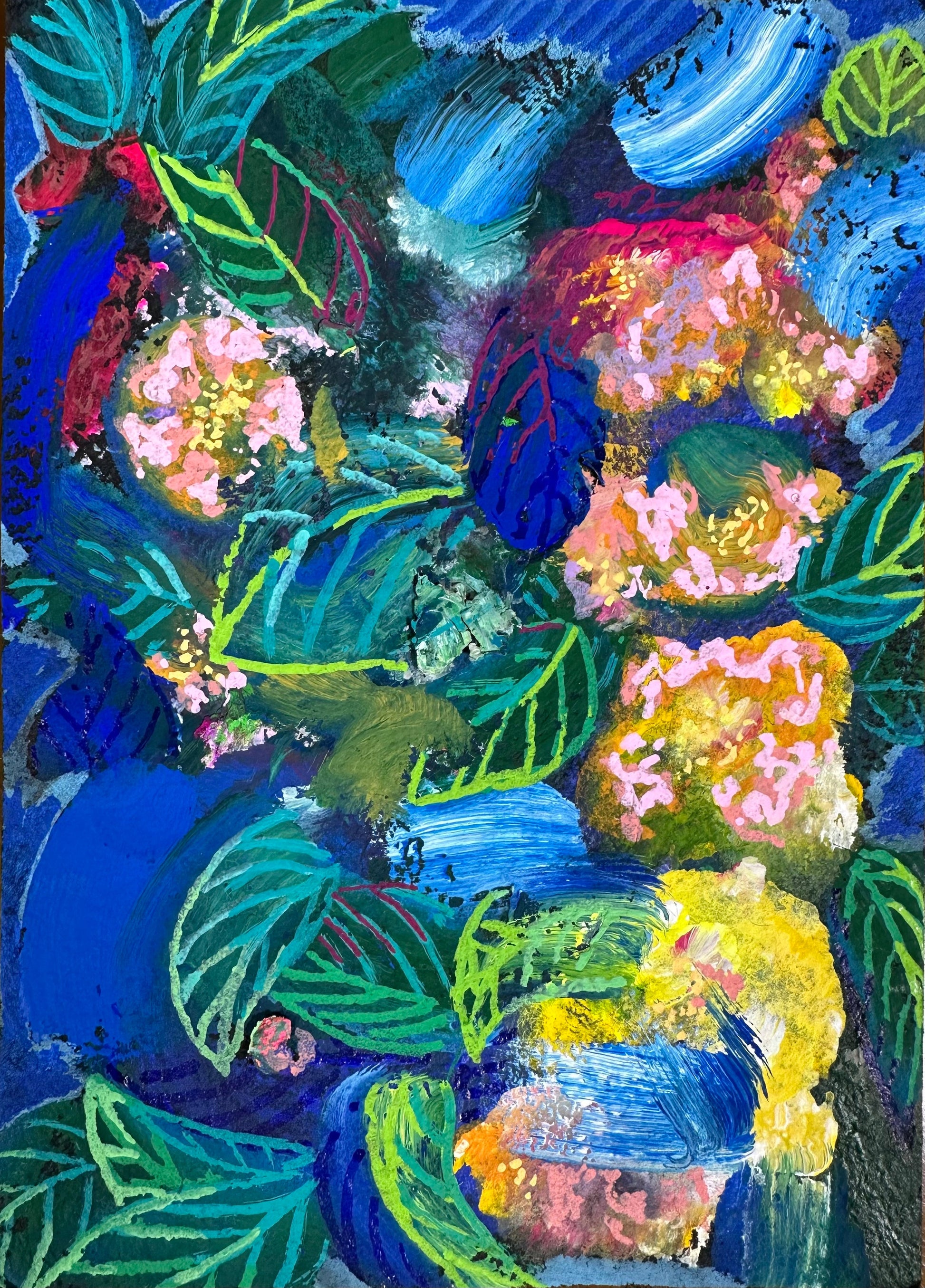 Flowers For When You Dare To Be More Creative And Follow Your Intuition, Knowing Your Stability Will Not Be Disturbed - Cynthia Coffield Fine Art