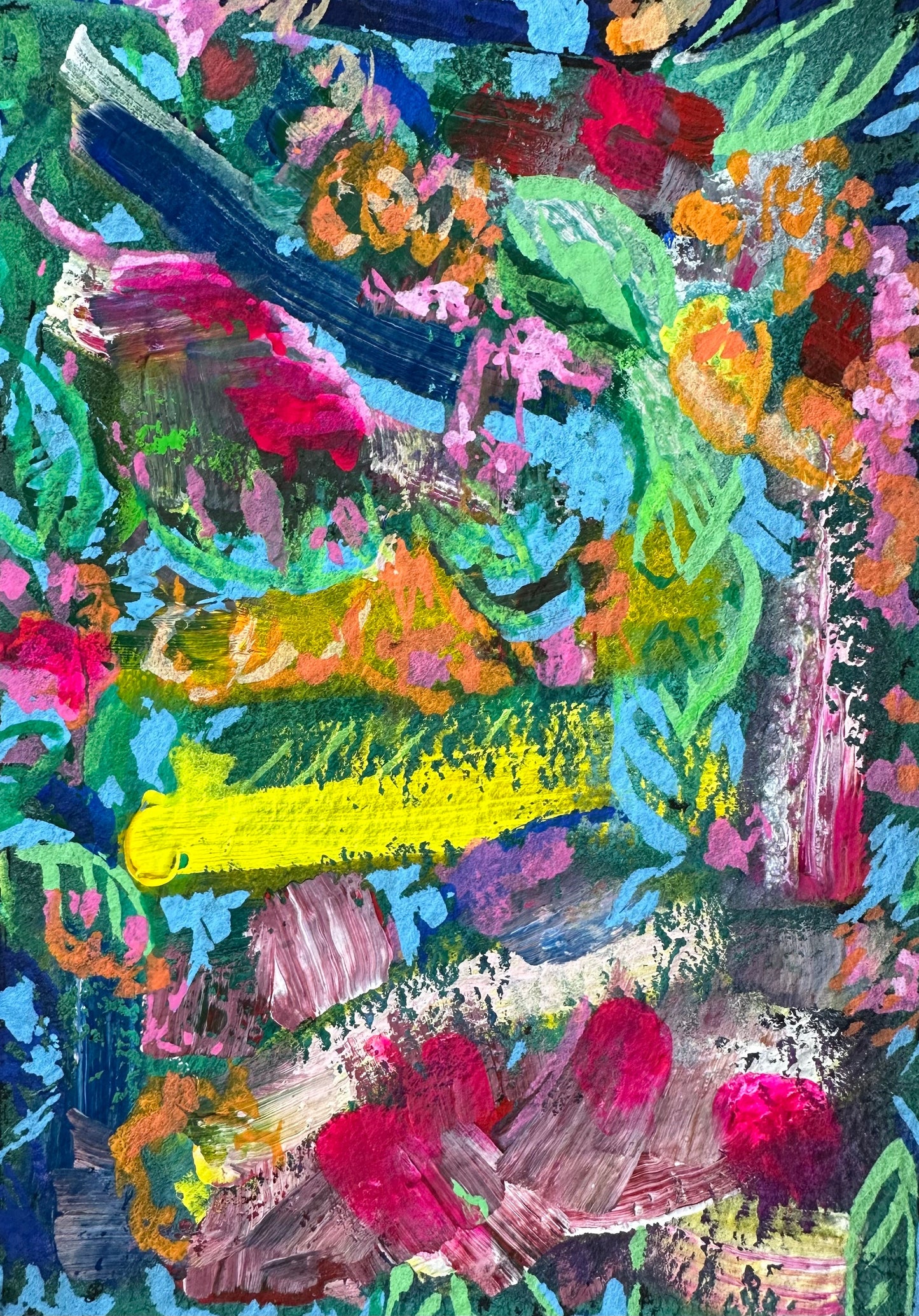 Flowers For When Nothing But Love Spills Out, Nothing But Flowers Fill Your Page - Cynthia Coffield Fine Art