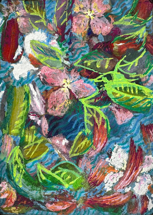 Flowers For How You Shake The World In a Gentle Way - Cynthia Coffield Fine Art