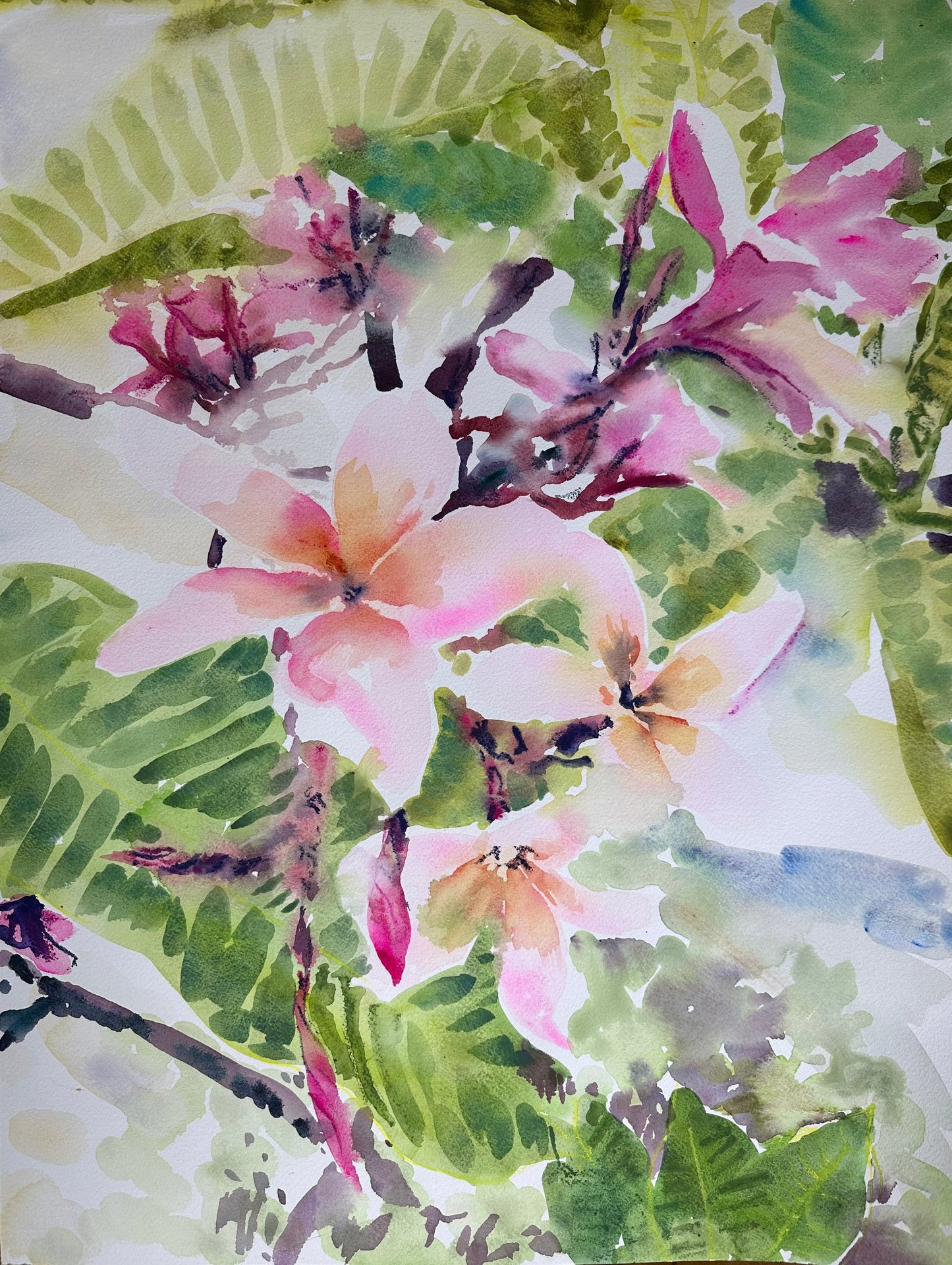 Flowers for How Life Is Asking Us to Dance - Cynthia Coffield Fine Art