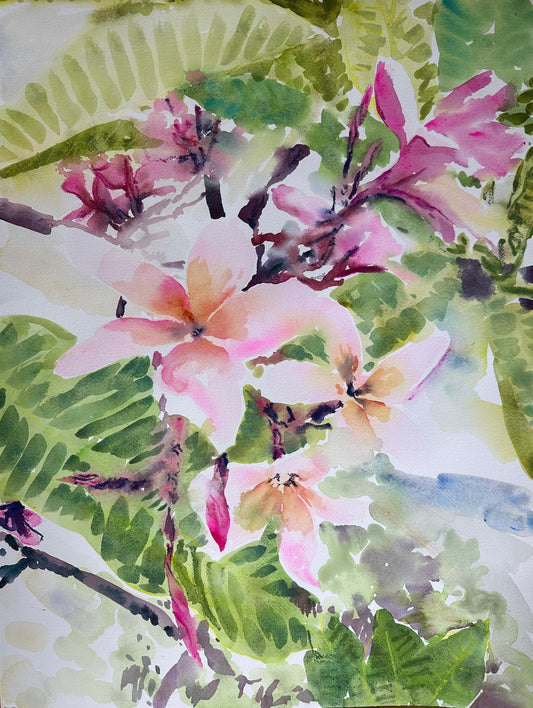 Flowers for How Life Is Asking Us to Dance - Cynthia Coffield Fine Art