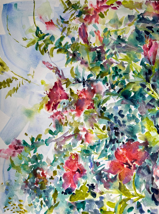 Flowers for How It's Going to Be Bigger Than You Imagined, Happen More Quickly Than You Can Believe, And Will Occur at the Exact Time You Need It - Cynthia Coffield Fine Art