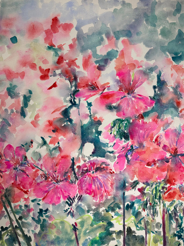 Flowers for How Forever Is Composed of Nows - Cynthia Coffield Fine Art
