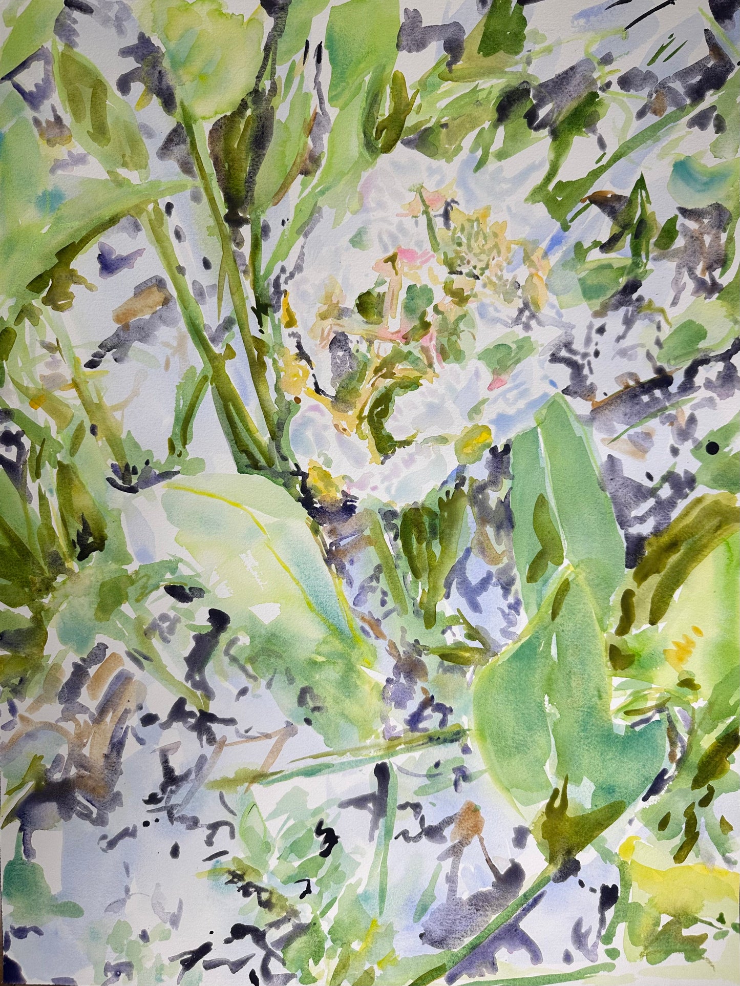 Flowers for How We Fold and Unfold Together - Cynthia Coffield Fine Art