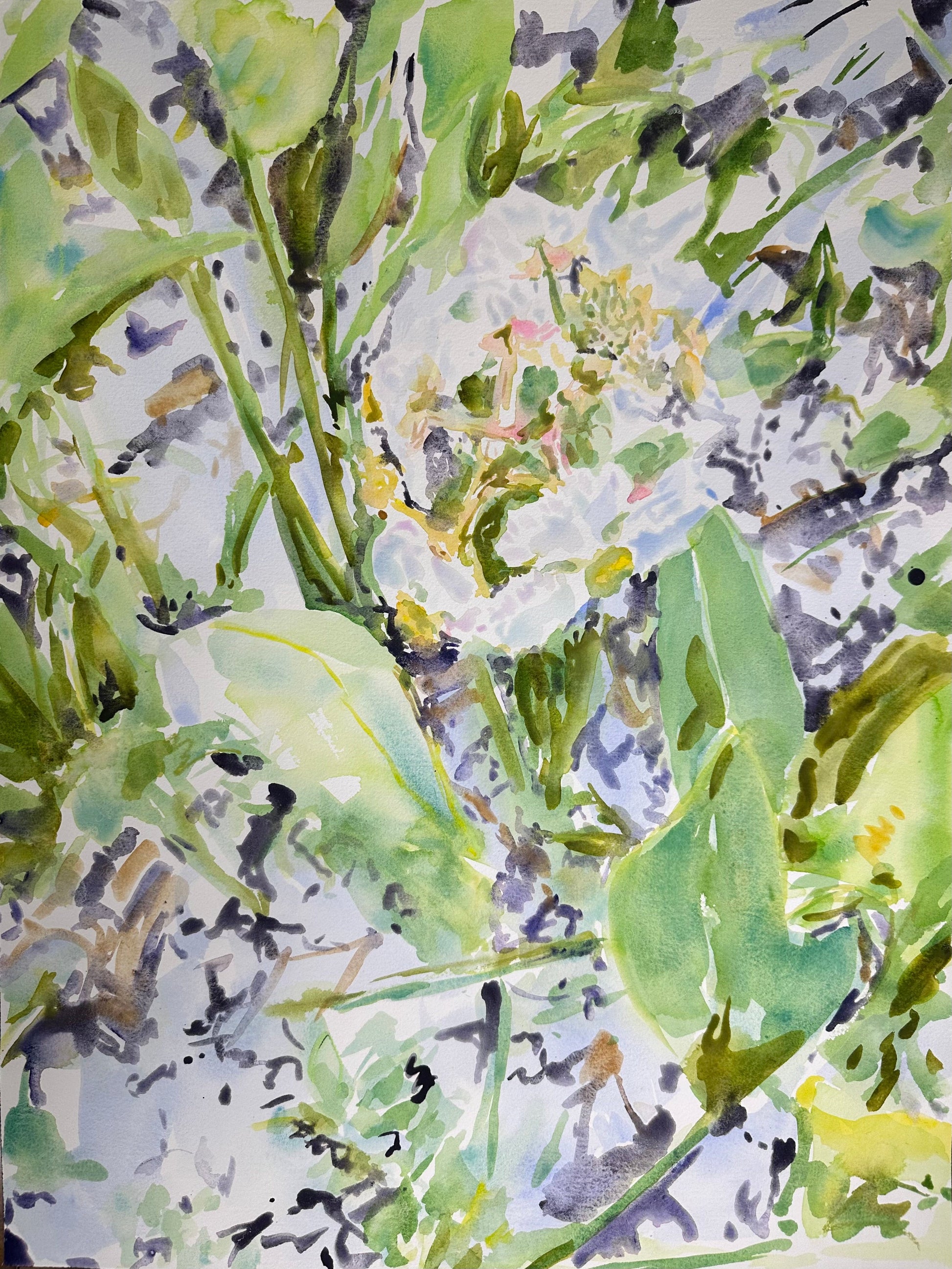 Flowers for How We Fold and Unfold Together - Cynthia Coffield Fine Art