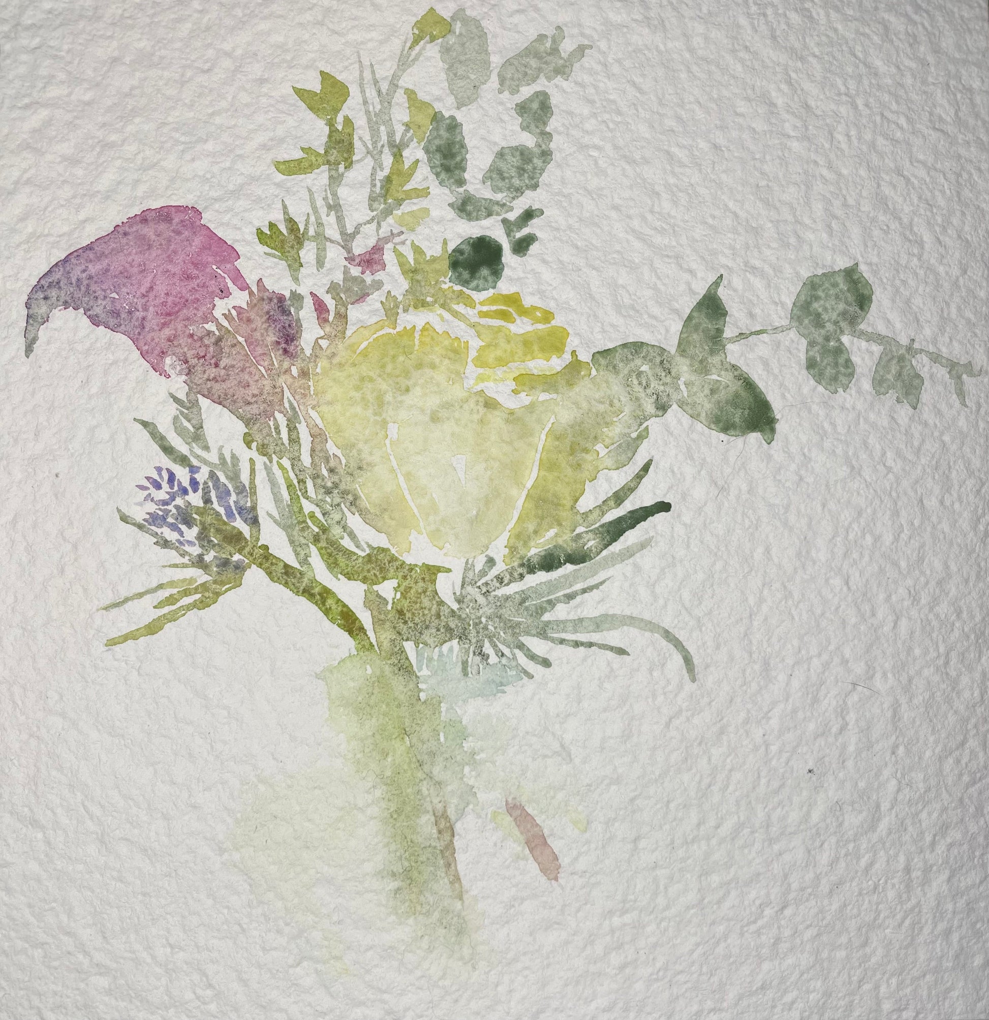 Yellow Roses - Cynthia Coffield Fine Art