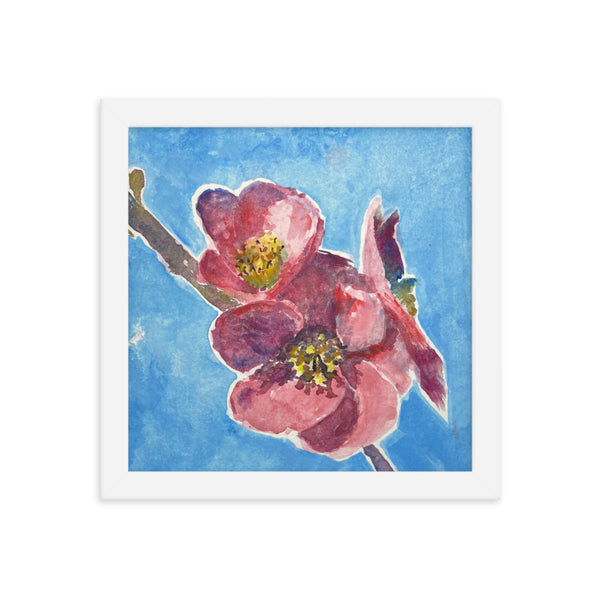 Japanese Quince Framed Poster